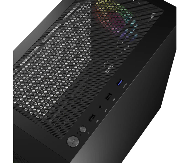 LOGIC CONCEPT Logic Portos ARGB Mini USB 3.0 Czarna AM-PORTOS-10-0000000-0002 - 1172928 - zdjęcie 9